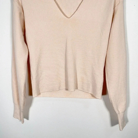 🌟✨2 for $30✨🌟 FRANK & OAK | OATMEAL V-NECK COMPACT SWEATER - Picture 6 of 14